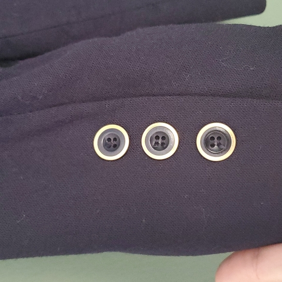 Liz Claiborne Navy Blue Blazer - Picture 3 of 4
